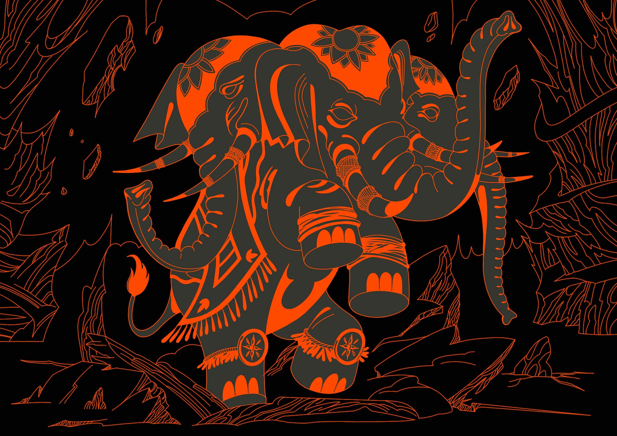 Ornamental elephant